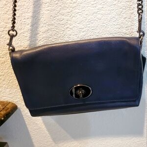 Coach purse with chain